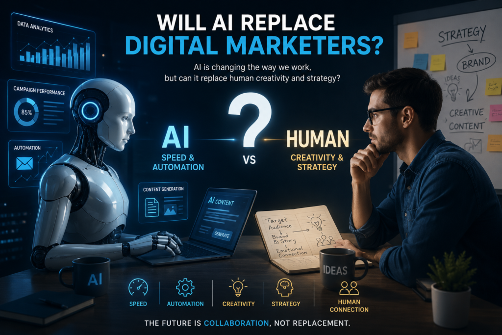 will ai replace digital marketers